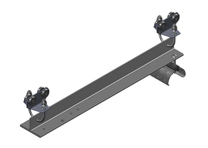 22203B: Contol Unit Trolley Steel STD C-Track w/o J-Box
