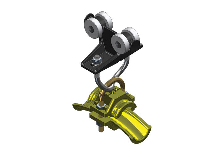 35487: Plastic Intermediate Trolley For 25mm Round Cable