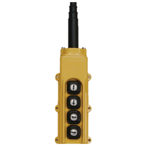 B-82: 4 Button Pendant Station.  4 x 1 Speed Contact Elements