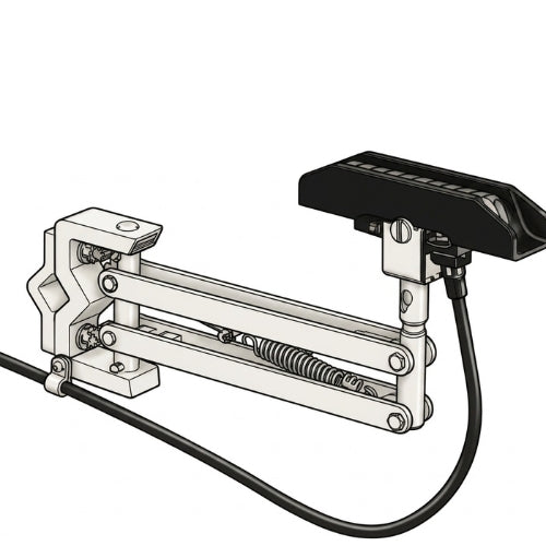 C-100-VCT: C-Series Collector with Cleaning Head Assembly - Vertical Mount