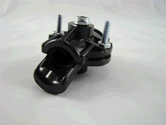 C012: Cable Trolley With Round Saddle 0.45" - 0.91"