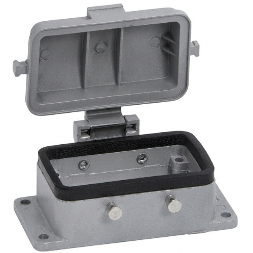 KM10B5C: Surface Mount Through-Hole Base For KM10 Insert With 4 Pegs And Protecive Cover