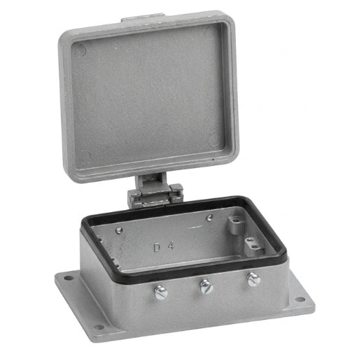 KM32B5C: Surface Mount Through-Hole Base For KM32 Insert With 4 Pegs And Protecive Cover