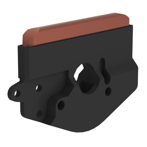 081002-1x2: 40 Amp x 40mm Collector Shoe With Terminal Lug Ph