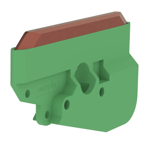 081002-2x3: 16 Amp x 63mm Collector Shoe With Screw Terminal Pe