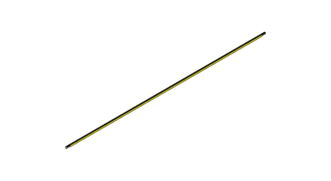 081314-5x11: 800 Amp Aluminum Phase Rail (5m)