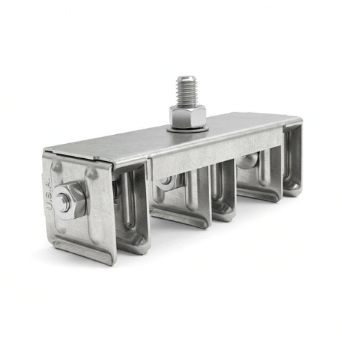 100H3-2: Triple Hanger Clamp for 2 Inch Center Collectors