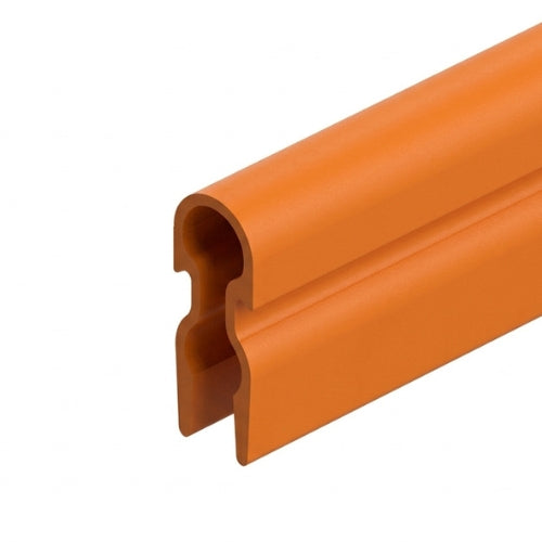 11114: Rigid PVC 8-Bar Cover x 10' (Orange)