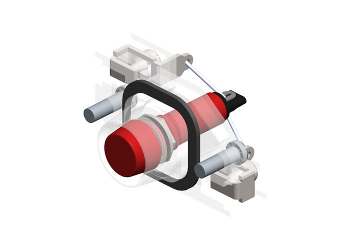 36042A: Light pilot 24VDC (amber)