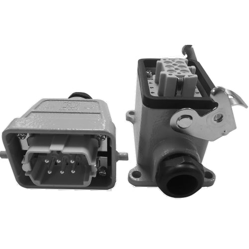 KM06MFU1B2: 6 Pole + Ground Multi Pole Connector