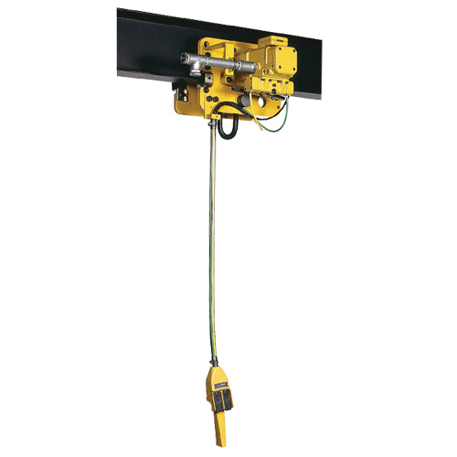 MTH-1T-5-PCS-41: 1 Ton Air Motor Trolley For Chain Hoist (4 Button Pendant)