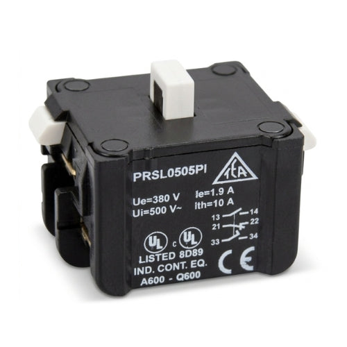 PRSL0505PI: 2 Normally Open 1 Normally Closed Two Speed Contacts