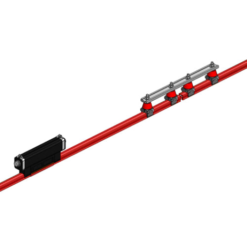 310327: 160 Amp Isolation Section x 4.5m (Red)