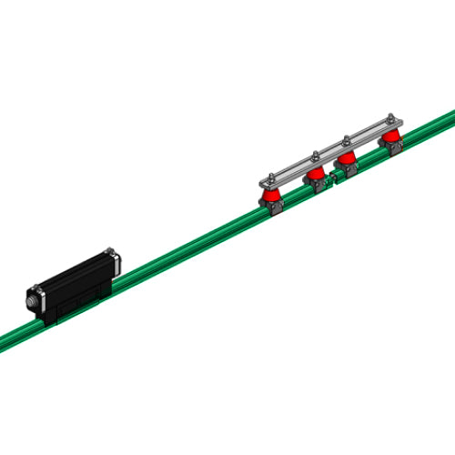 333700-J: 100 Amp Isolation Section x 4.5m (Green)