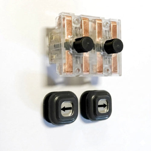 B-D(2NO/2NC): Momentary 2 Speed With 2NO / 2NC Contact Elements