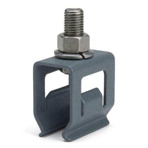 FE-908-2SFE: Epoxy Coated Steel Snap-In Hanger with Hardware