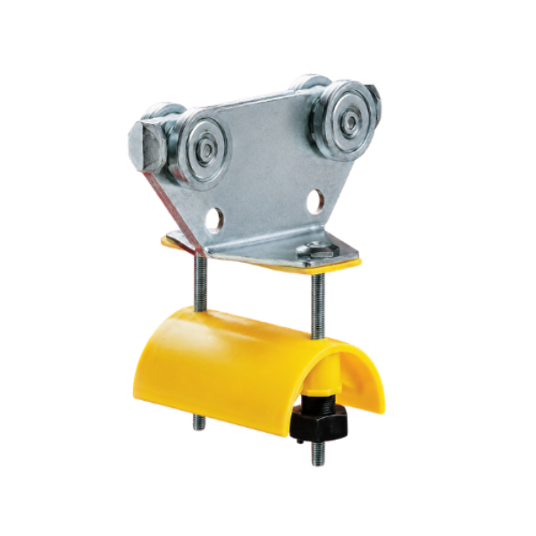 024240-80: Cable Trolley With Steel Roller and Plastic Saddle