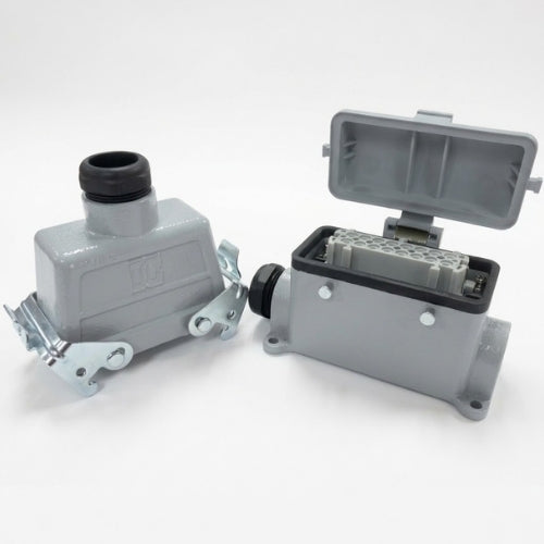 KM16MFU5B6C: Complete 16 Pole + Ground Multi Pole Connector