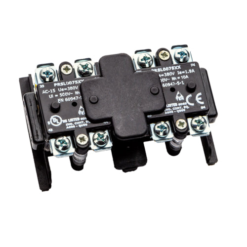 PRSL0075XX: 2no + 1nc / 2no + 2nc Switch