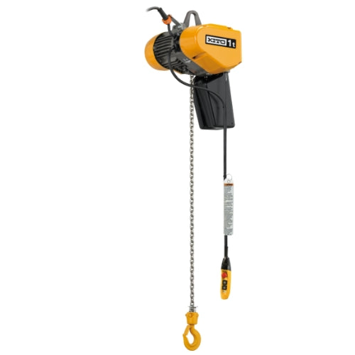 SEQ005SD1-10: 1/2 Ton Electric Chain Hoist 2-Speed VFD (25/4.2 FPM) 110V-1Ph-60Hz 10' Lift Lug Mount