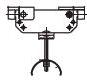 032240-160X100: End Clamp For Flat Cable Trolley