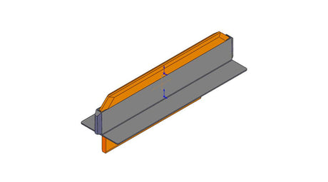 081003-12: 250 Amp Copper Graphite Collector Shoe For Transfer Points