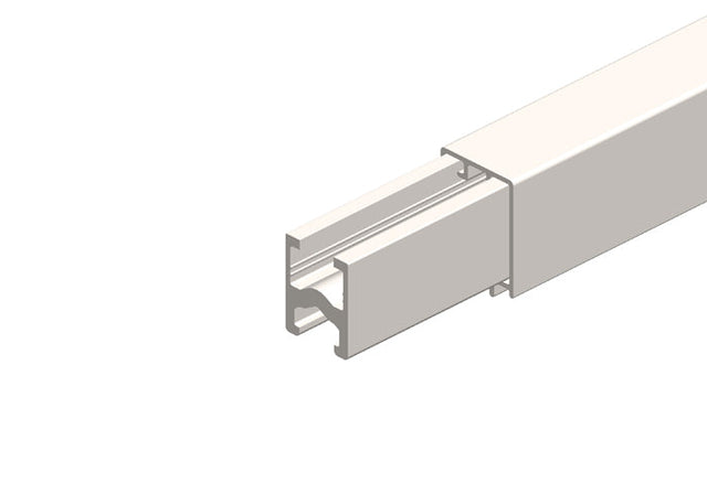 081213-4X12: Aluminium Rail 200A Standard Insul. Pe 4m