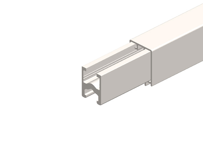 081213-6X11: Aluminium Rail 200A Standard Insul. Ph 8m