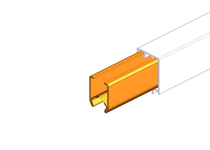 081215-2X11: Copper Rail 250A Standard Insul. Ph 2m