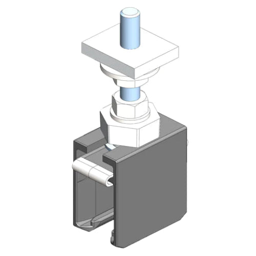 081243-11: Hanger Clamp Galvanized Square Nuts