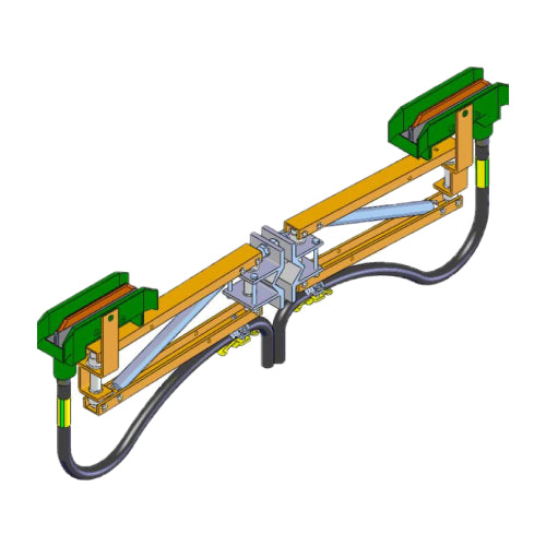 081302-01: 250 Amp Vertical Collector For Transfer Points (Phase)