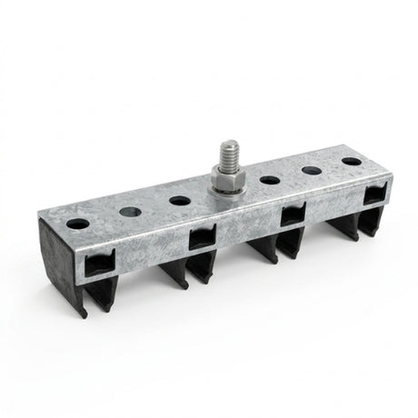 100P4-2: Quad Snap-In Hanger Clamp for 2 Inch Center Collectors