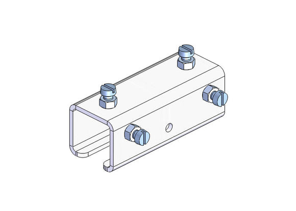23410: Stainless Steel Bolted track joint