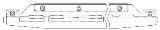 29831: 40 Amp Bolted Splice Take Up Section x 6'