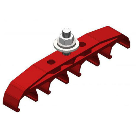 310857: 4 Pole Hanger - Standard Mount (Medium Heat Red)