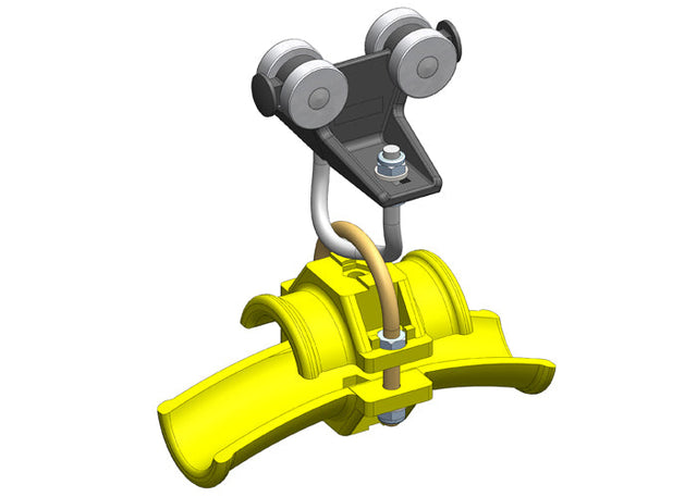 35490: Plastic Trolley For 36mm Round Cable