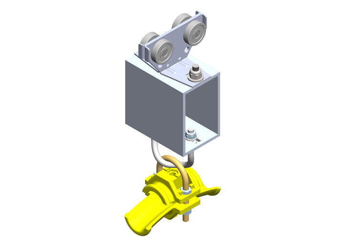 35494: Plated Steel Tow Trolley For 25mm Round Cable