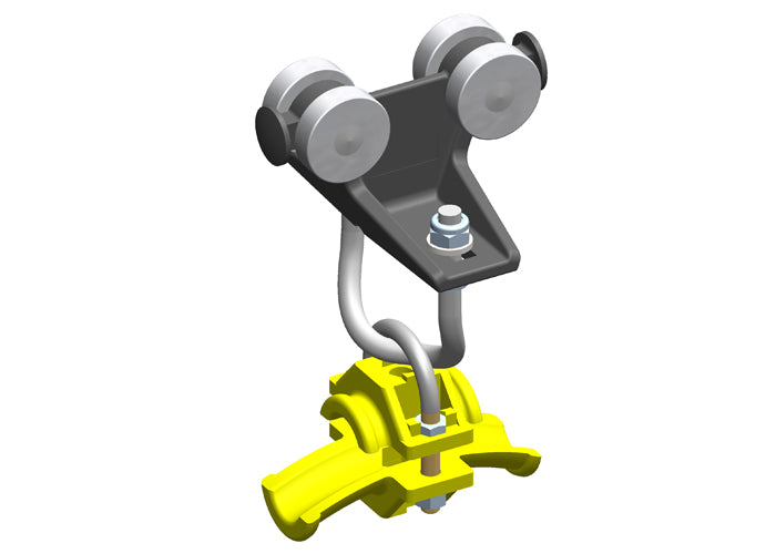 35740: Plastic Intermediate Trolley For 16mm Round Cable