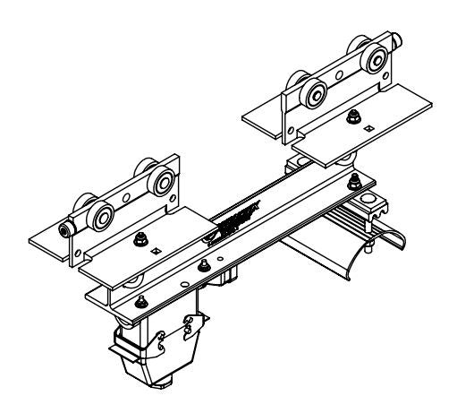 37762: Hvy. C-Track Control Trolley w/ 16 Pin