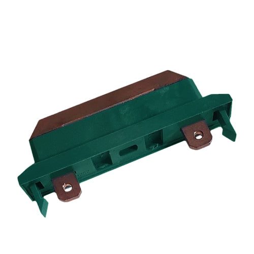 399357: 100 Amp Ground Shoe and Holder (Green)