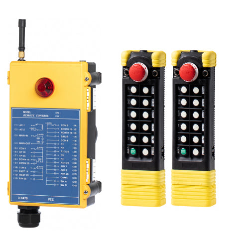 700DK3-DC: SK1502-DC 12-Button 1-Speed 2 Transmitter 1 Receiver 12VDC or 24VDC