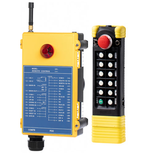 700SK4-DC: SK2501-DC 12-Button 2-Speed 1 Transmitter 1 Receiver 12VDC or 24VDC