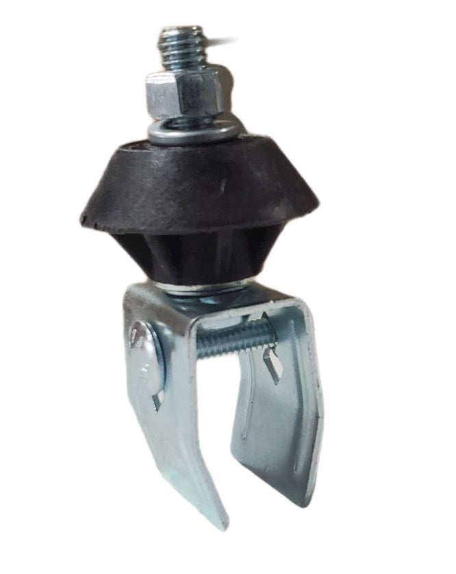 B-100-2FG: Zinc Plated Steel Clamp Hanger and Insulator with Hardware