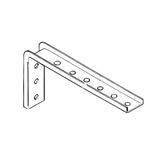 B-100-BR13A: Steel Angle Bracket - 7.5" x 20.25" from Web