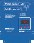MMV323(X): 5 - 10 Amp 3HP 208V - 240V Closed Loop Multi Vector VFD