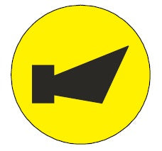 PRTA1002PI: Yellow Alarm Button For Single Element