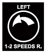 PRTA148IPI: Rotate Left 2 Speed