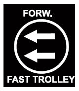 PRTA154IPI: Forward Fast Trolley