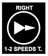 PRTA181IPI: Right Trolley 2 Speed