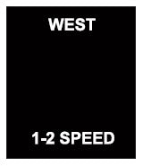 PRTA212IPI: West 2 Speed No Legend